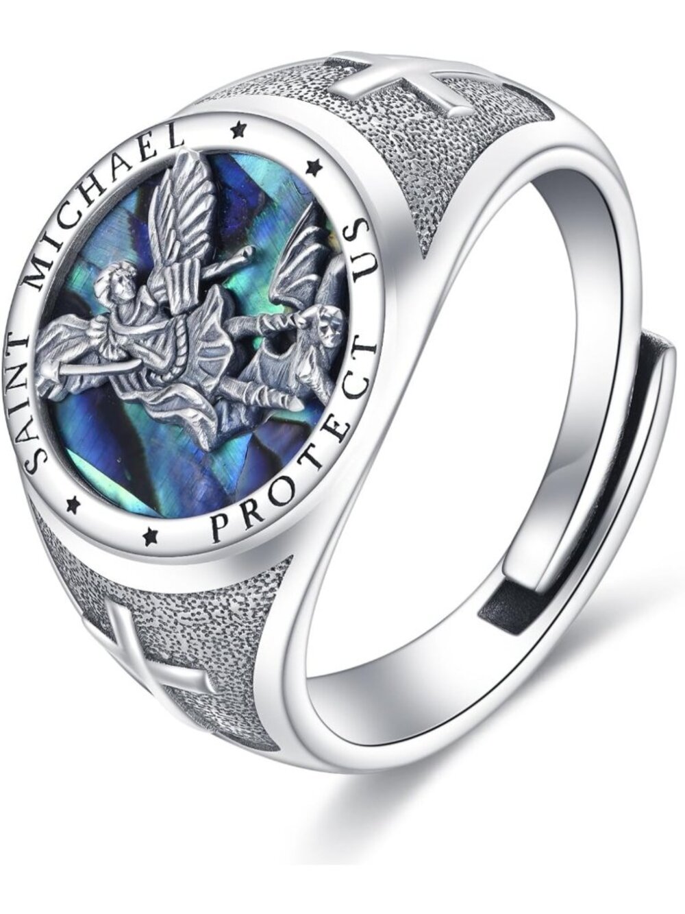 Sterling Silver Signet Ring | Catholic Jewelry | Unique Gifts for Him & Her